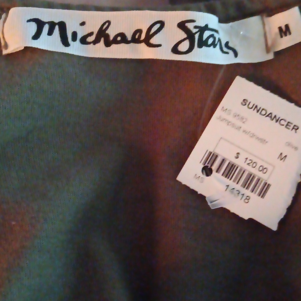 Michael Stars Theo Cotton Modal Tank Jumpsuit - Picture 5 of 5